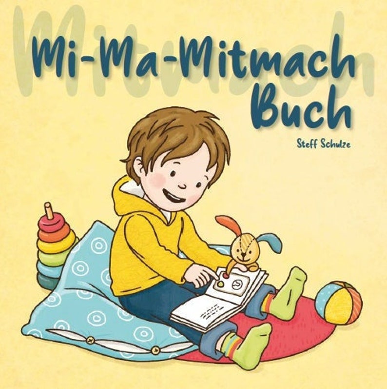 Kinderbuch mit Spaßgarantie Mi-Ma-Mitmachbuch, interaktives Mitmachbuch, Geschenk, nachhaltig, tolerant, plastikfrei Bild 9