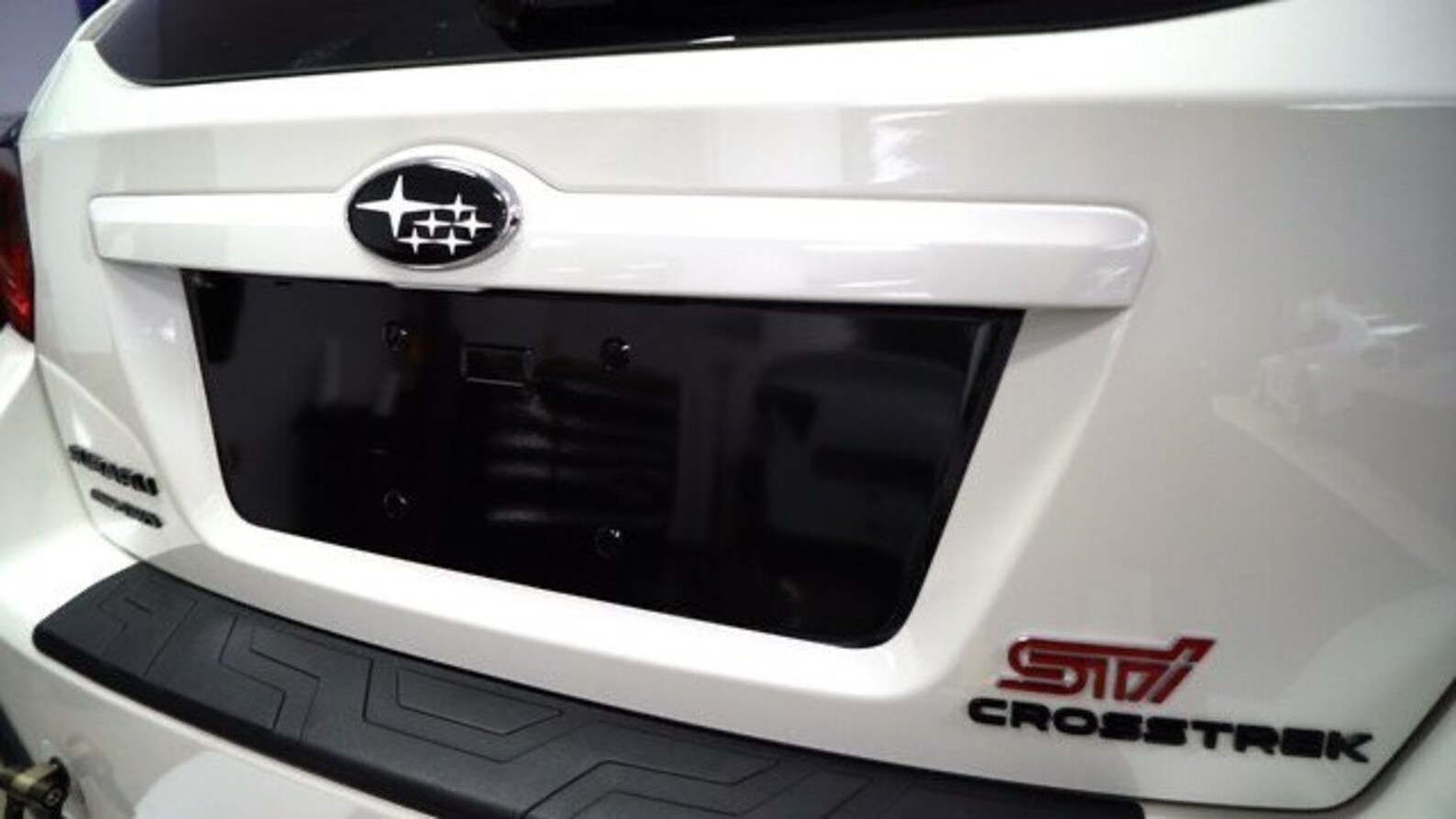 License Plate Vinyl Insert for 20132017 Subaru Crosstrek XV Etsy