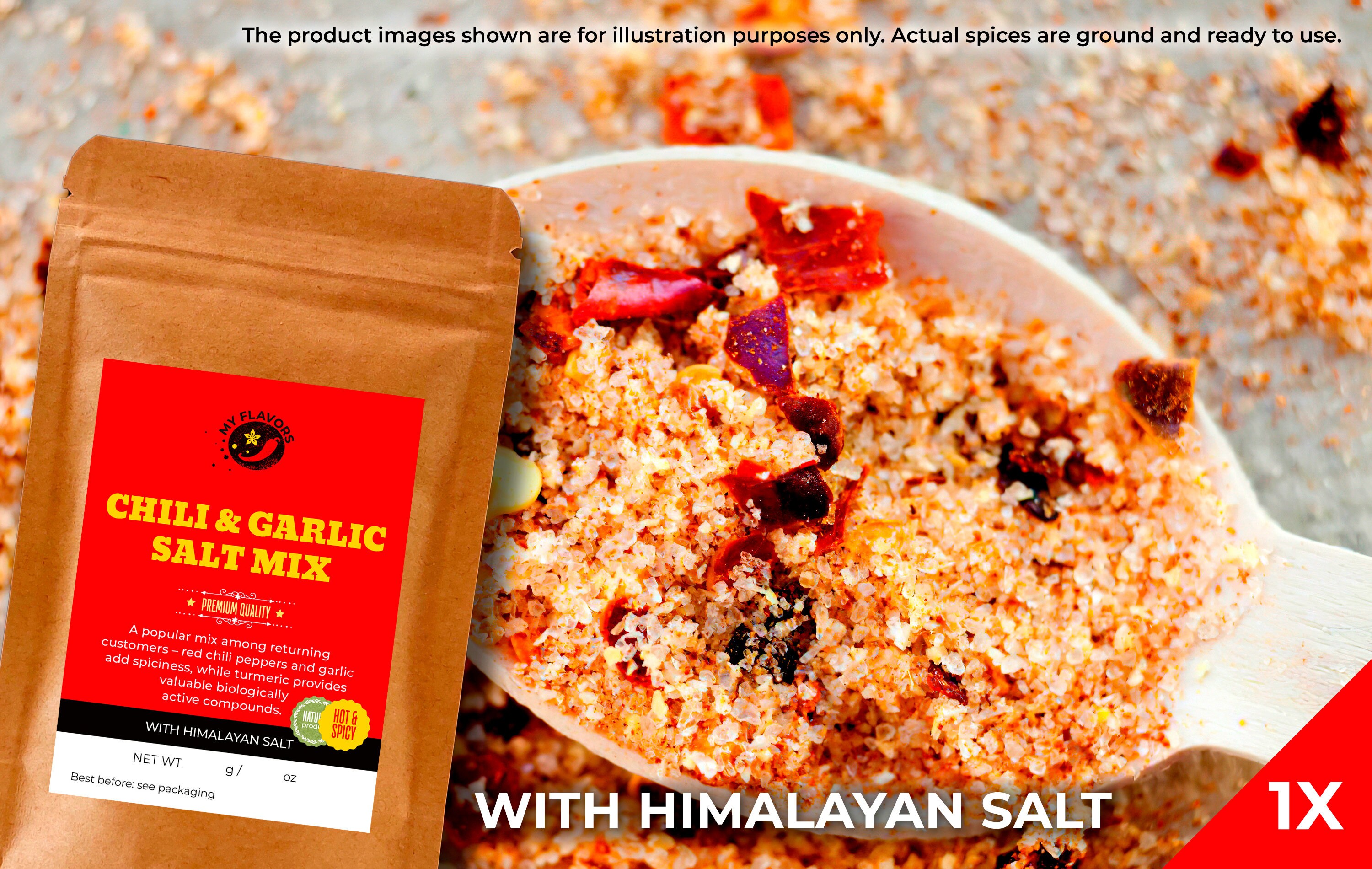 Hot & Spicy Spices Set 4 Spice Mix Seasoning Mixes Ghost Etsy UK