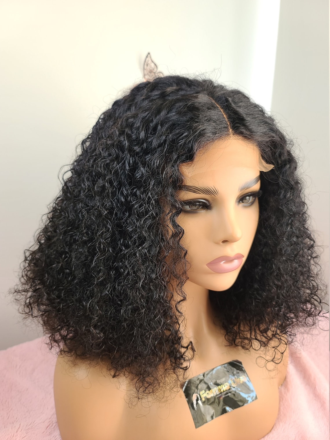 Super Double Drawn Pixie Curly Wig Etsy