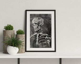 Skull Art Print