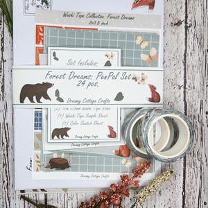 Forest Dreams Pen Pal Set-Cottage Core-Snail Mail-Gift Set-Stationery-Cute Simple Writing Set