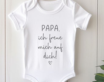 Babybody / Schwangerschaftsverkündung / Papa / Oma Opa / Schwangerschaft verkünden / Du wirst Papa / Geschenk / Überraschung / werdende