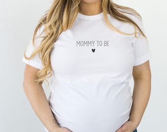 Mommy to be TShirt / Schwangerschaft / Babyparty / Patentante / Baby / Geschenk Geburt / werdende Mama / Mama to be / Momlife