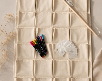 DIY Adventskalender zum selbst bemalen  / zum selber befüllen XXL / Weihnachten / mit Namen / Geschenk / Adventskalender Set / Advent