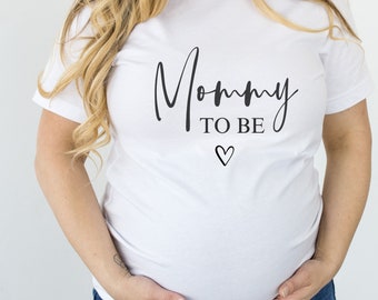 Mommy to be TShirt / Schwangerschaft / Babyparty / Patentante / Baby / Geschenk Geburt / werdende Mama / Mama to be / Momlife