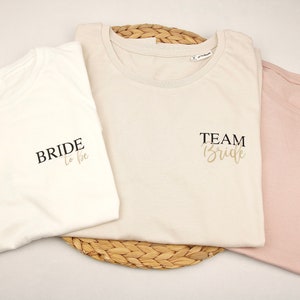 JGA TShirts / Team Bride / Bride Babes / Wedding / Personalized / Gift / Women / Bachelor Party / Bridesmaid
