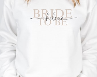 JGA Bügelbild für Tshirt Sweatshirt / Team Bride to be / Hochzeit / Personalisiert / Braut Geschenk / Junggesellenabschied / Brautjungfer