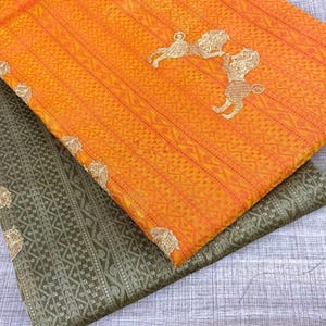 Saree with Customised blouses