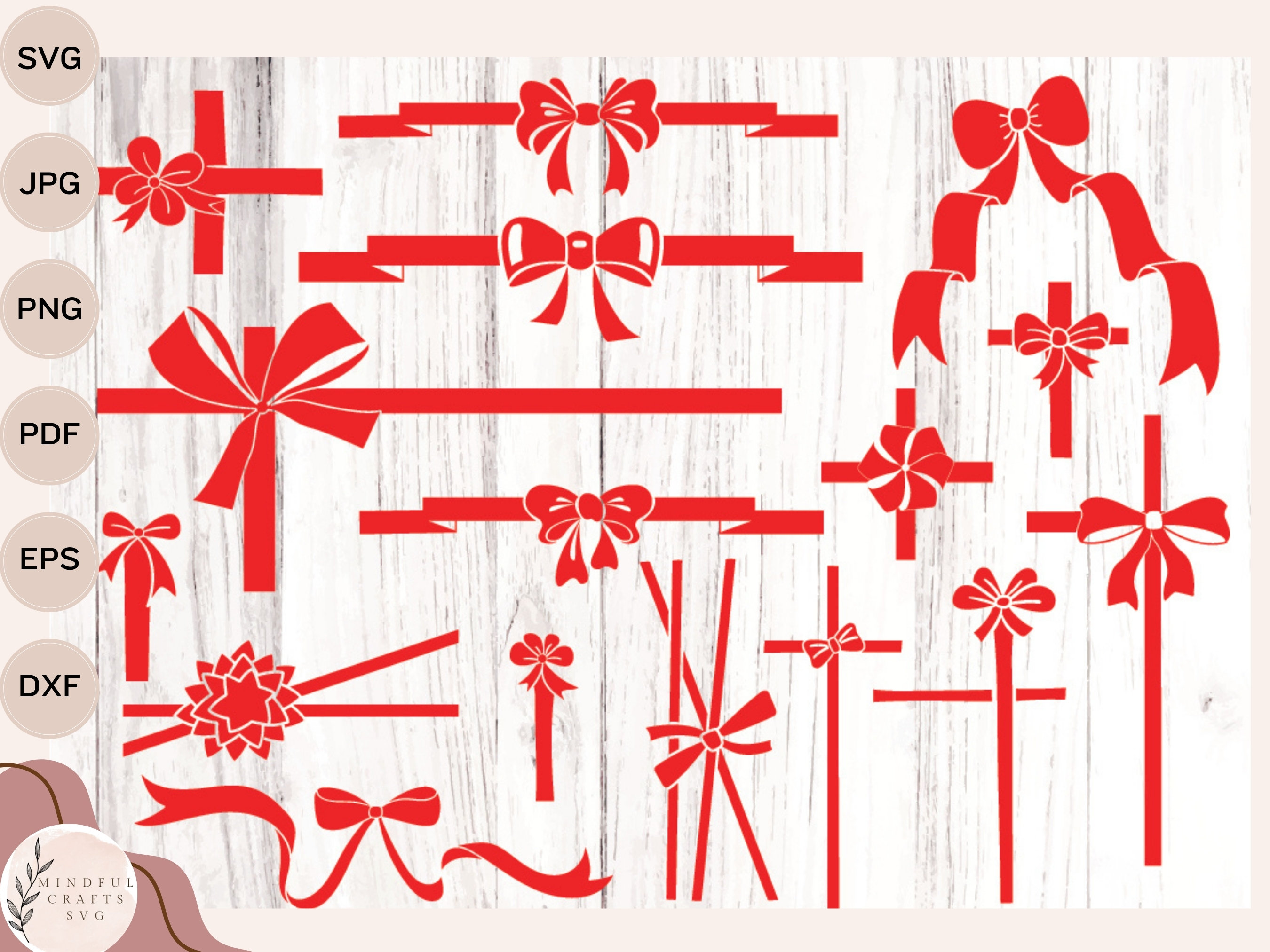 Christmas Ribbon Vector SVG Icon (10) - SVG Repo