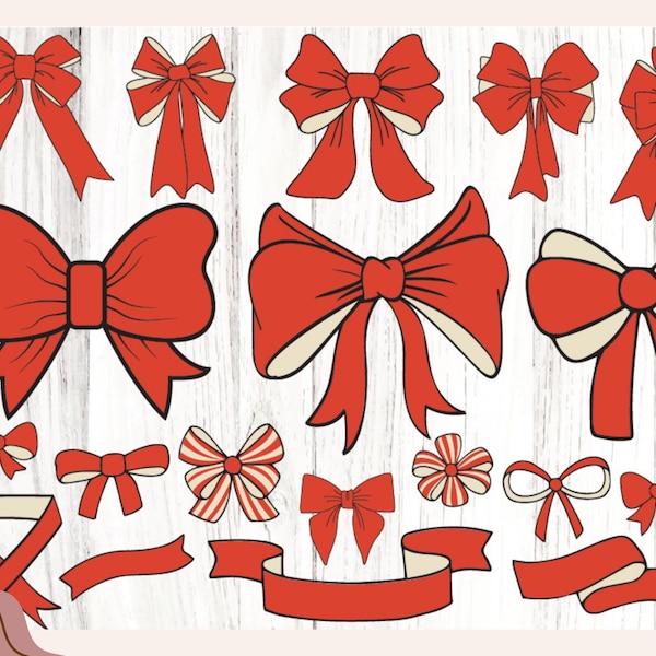 Christmas Bows Bundle Svg Christmas Bows Svg Instant Download Svg Files For Cricut Bow Svg Christmas Svg Christmas Svg Bundle Bow Tie Svg