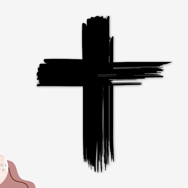 Distress Cross SVG, Grunge Religious Cross Bundle, Cricut Cross Silhouette, Distressed Cross File, Christian Cutting File, Spiritual SVG