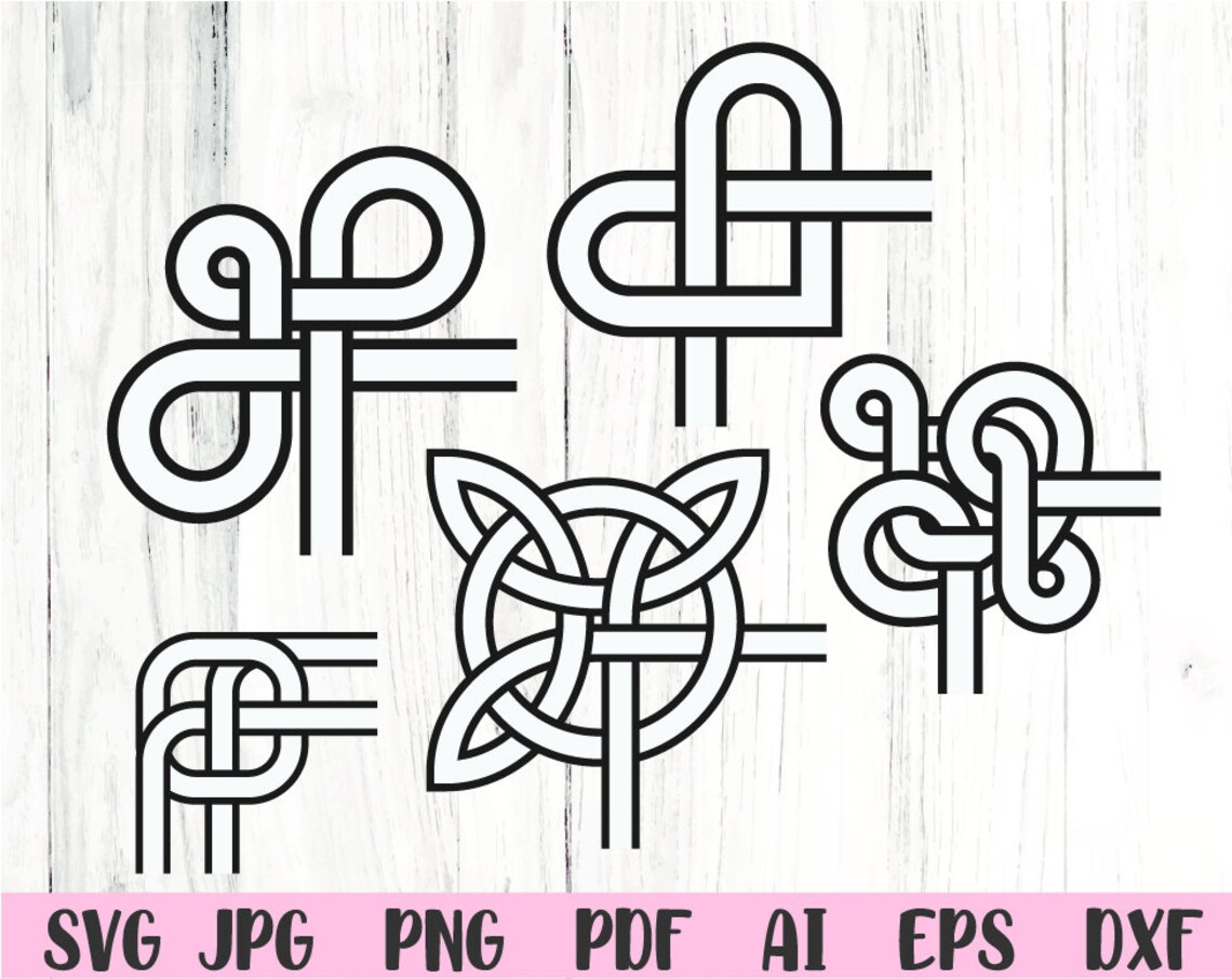 Celtic Corners Svg Celtic Svg Abstract Symbol Svg Svg Files - Etsy