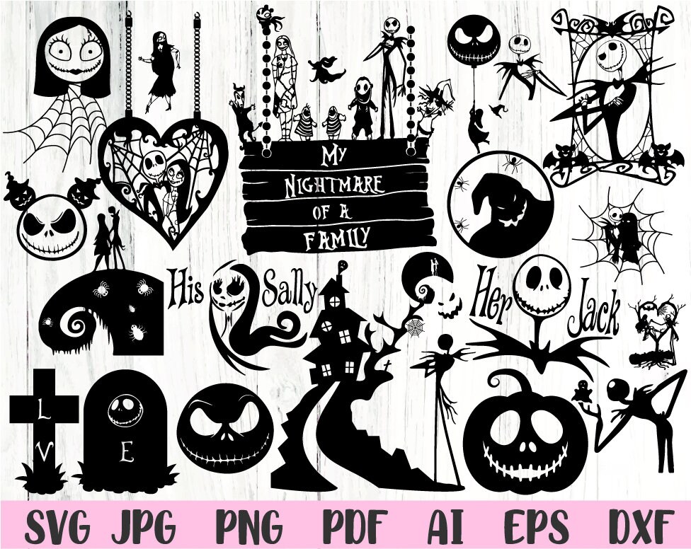 Nightmare Stencil - Etsy