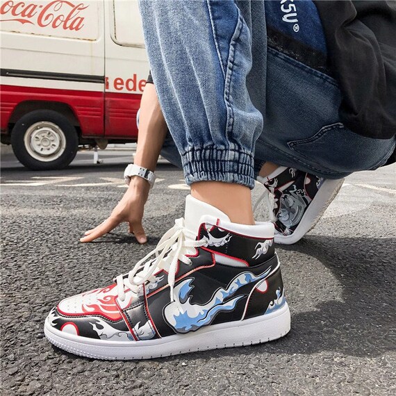 Buy Anime Inspired Custom Design Sneakers Online in India - Etsy Buy Anime Inspired Custom Design Sneakers Online in India - Etsy