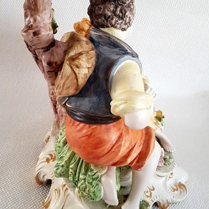 Vintage Capodimonte Figurine of Couple - Etsy
