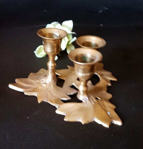 アンティーク真鍮の燭台 - Etsy 日本