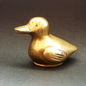 Vintage Messing Ente