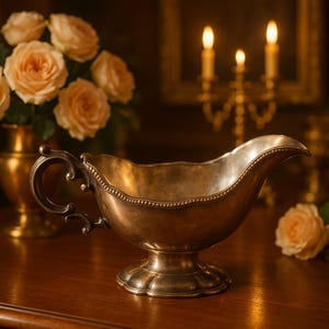 Cuenco de plata, cuenco vintage bañado en plata, frutero antiguo de plata