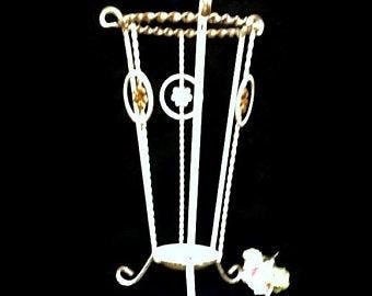 ANCIEN PORTE CANNES Ou PARAPLUIES En BRONZE MASSIF STYLE ART NOUVEAU Fin Xixe D 120329