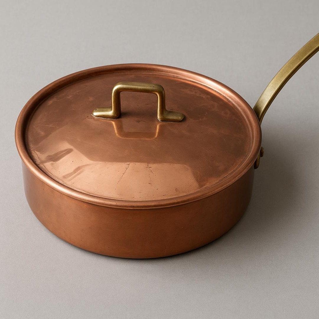 真鍮ハンドル付きヴィンテージ銅鍋 - Etsy 日本