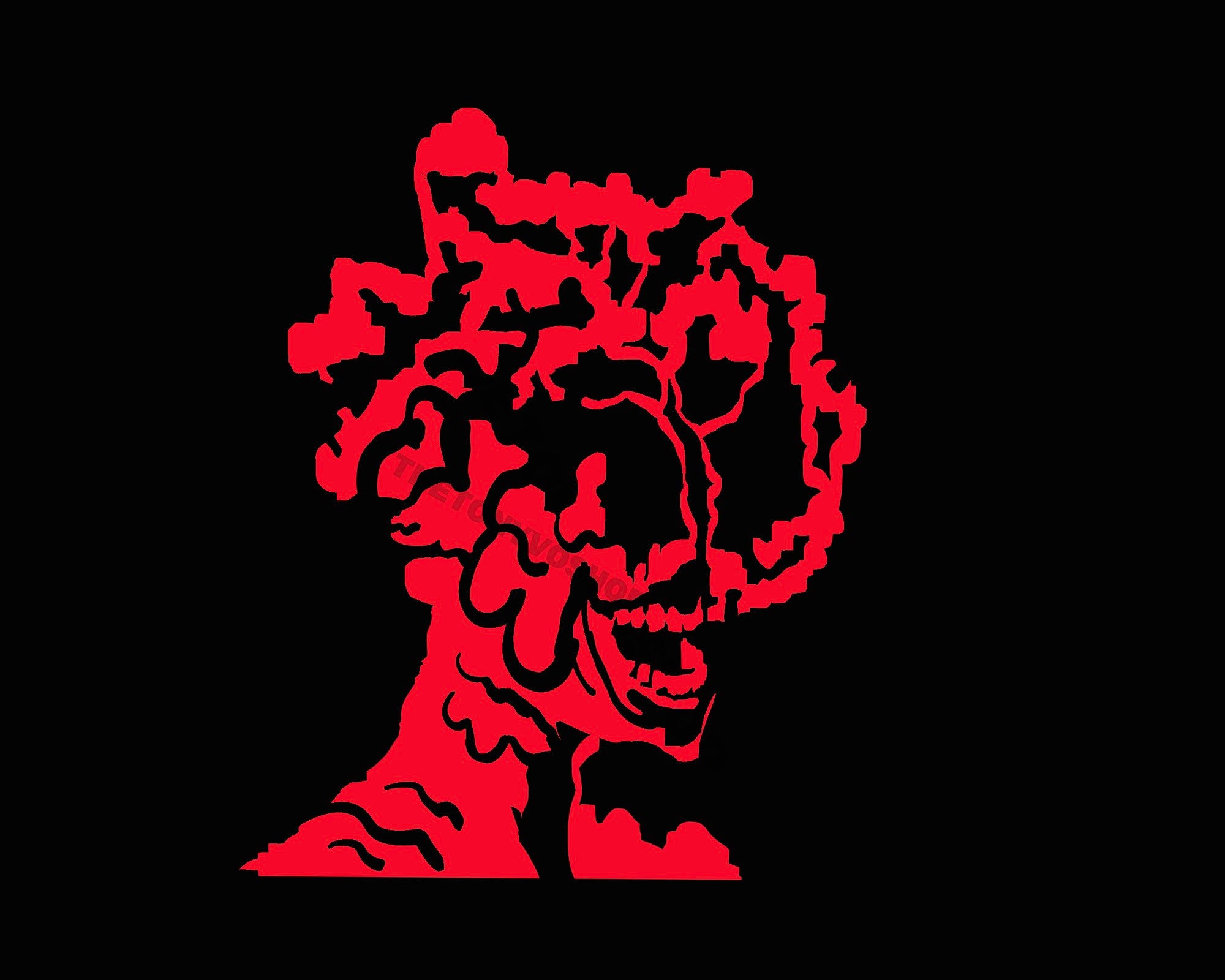 The Last of Us Clicker Vinyl Decal Etsy