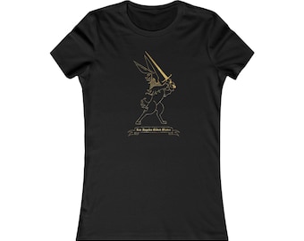 Women's Cut T-Shirt | Los Angeles Gilded Blades | Golden Rabbit