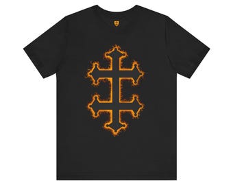 Men's Los Angeles Golden Knights T shirt | Heraldic Cross