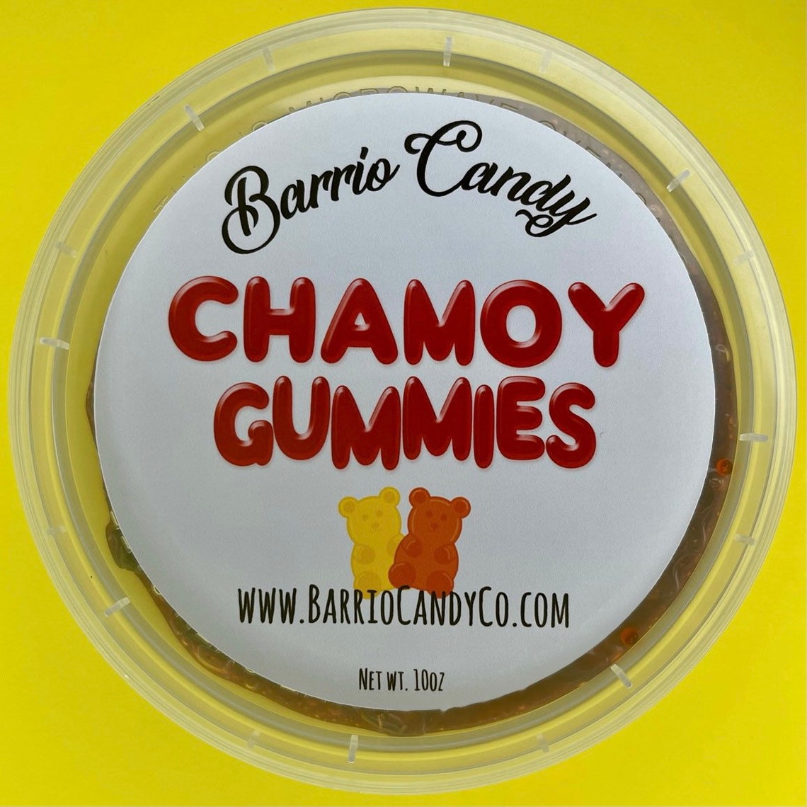 Chamoy Covered Gummy Bears Chamoy Covered Spicy Mexican Etsy