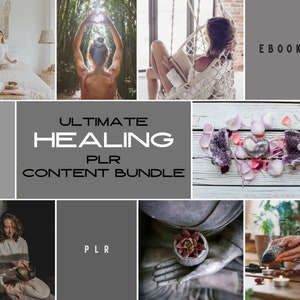 Ultimate Healing PLR Content Bundle