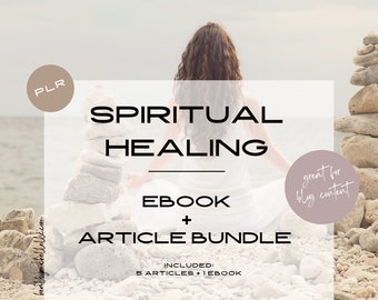 The Spiritual Healing PLR Ebook and Article Bundle