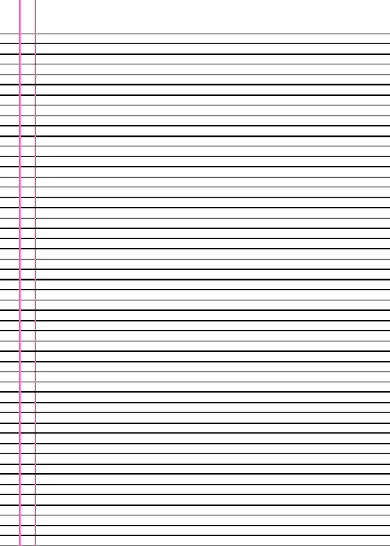 Lined Paper Smaller Than College Ruled Lined Paper Smaller Than College Ruled