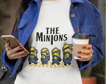 Minions Beatles Digital Design SVG, Funny Minions PNG for T-Shirt Printing, Perfect Gift for Minions Lovers Cricut