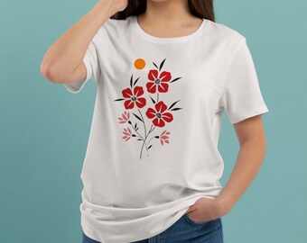 Floral Pattern T shirt Printing Svg Png Eps Dxf Jpeg Pdf