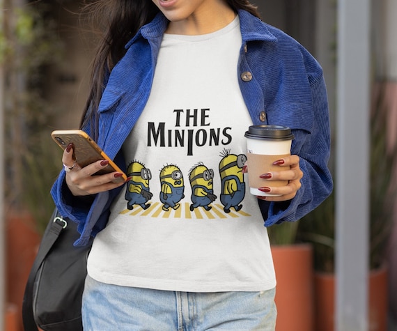Minions Beatles Digital Design SVG, Funny Minions PNG for T-Shirt Printing, Perfect Gift for Minions Lovers Cricut