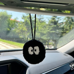 Set di sottobicchieri e ciondoli per auto in ciliegia, set di 2 sottobicchieri per auto con ago punzonato, ciondolo per auto fatto a mano, sottobicchiere personalizzato per tazza auto, regalo per la nuova auto