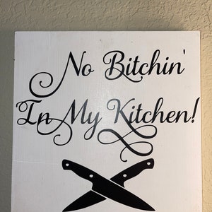 Decoración de cocina, decoración del hogar, letrero personalizado.