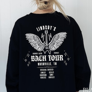 Bach Tour Bachelorette Sweatshirt, Farewell Tour, Matching Shirt, Bridesmaid Sweatshirts for Bachelorette, Rock and Roll Bride, Bride or Die