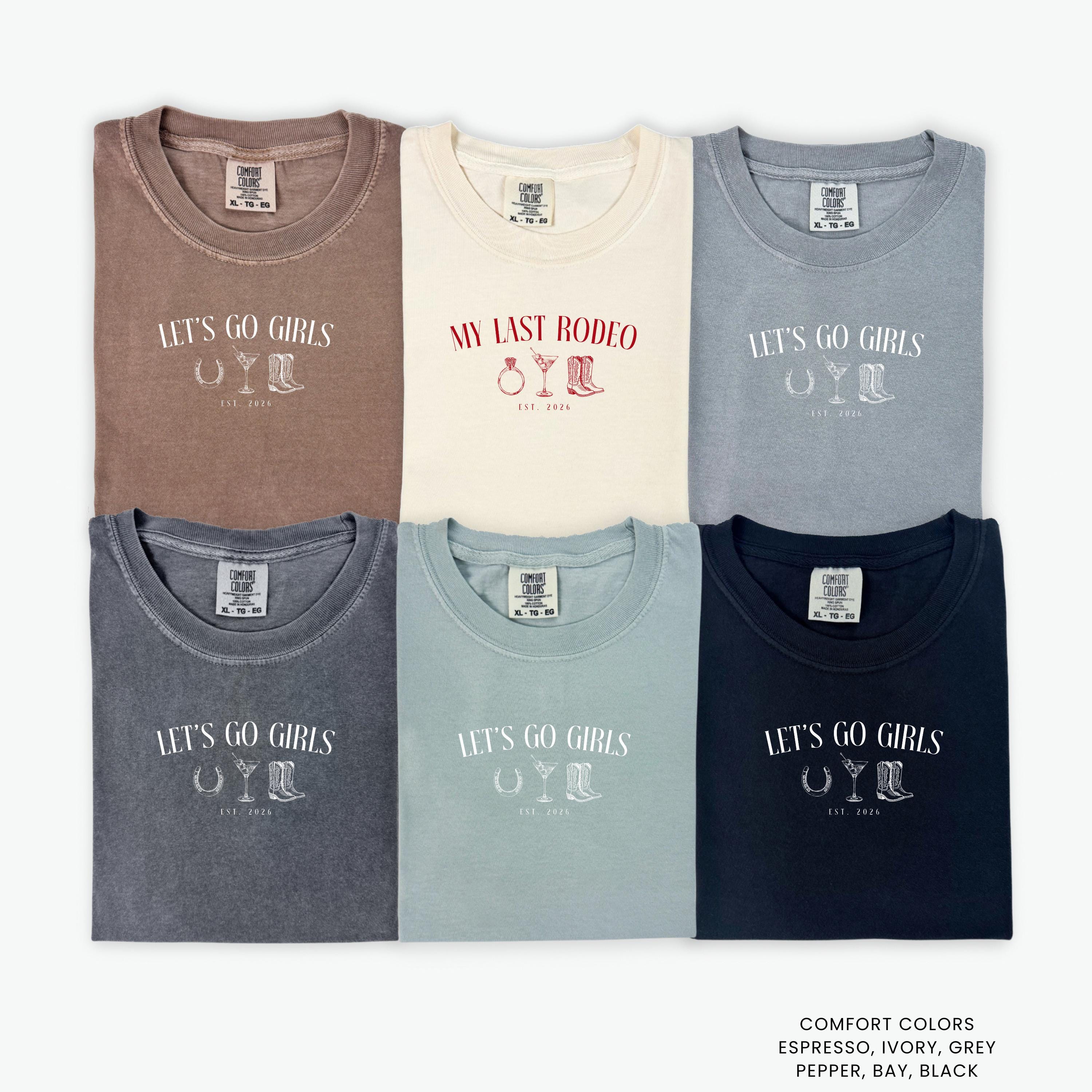 Custom My Last Rodeo Bachelorette Sweatshirts, Long Sleeve Shirts ...