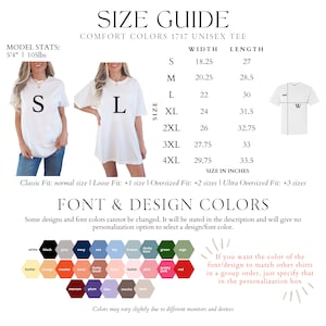 a women's size guide for a t - shirt