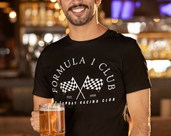 Formula 1, Sunday Racing Club, F1 Shirt, Grand Prix, Formula 1 Gift, Racing Shirt, Formula One