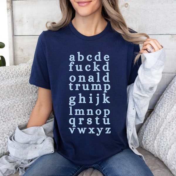 Anti Trump Shirt, Anti Trump, Fuck Trump, Subtle FU, Political Shirt, Election 2024, Funny Political Shirt