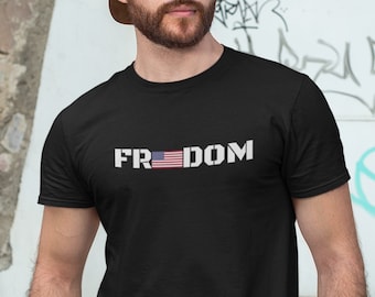 Camisa de la libertad, camisa de protesta, libertad médica, defensa de la libertad, camisa conservadora, camisas políticas, camisa patriótica, convoy de la libertad, EE.UU.