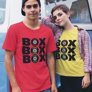 Formula 1, F1, Box Box Box, F1 Shirt, Box Box Box Shirt, F1 Fan Gift