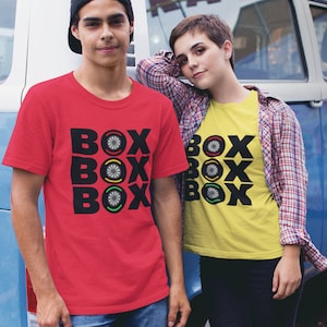 Formula 1, F1, Box Box Box, Maglia F1, Maglia Box Box Box
