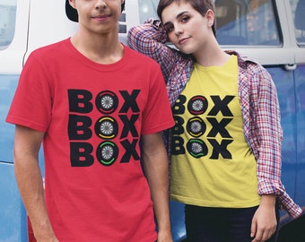 Fórmula 1, F1, Box Box Box, Camiseta F1, Camiseta Box Box Box