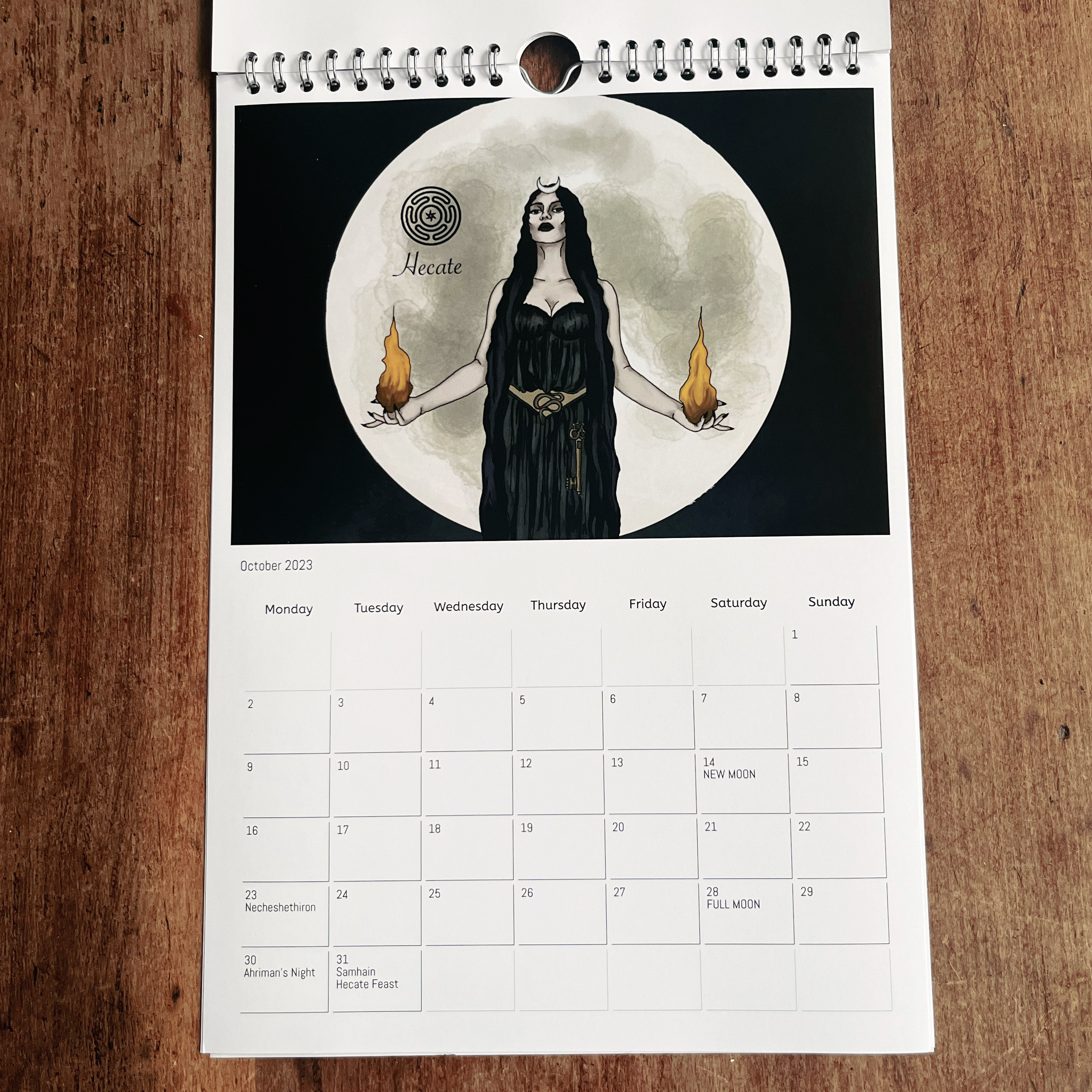 2023 Occult Calendar Etsy