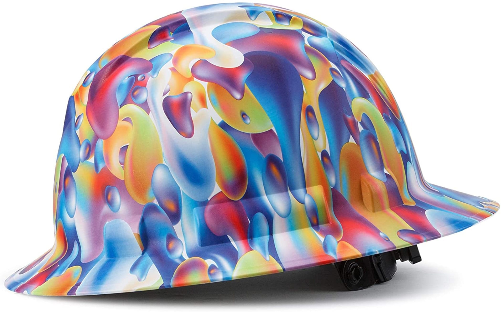 Custom Rainbow Art Design Hard Hat OSHA Full Brim Hard Hat Etsy