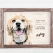 Personalized Pet Memorial Print // Pet Loss Gifts // dog dad gift // Pet Bereavement Gift // Pet Sympathy Gift // Pet Loss Portrait 