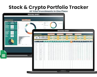 Stock & Krypto Portfolio Performance Tracker [mehrjährig] | Nur für Google Sheets | Excel nicht unterstützt